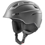 Kask narciarski unisex uvex fierce z wyjmowaną antyalergiczną wyściółką szary (56/6/225/20)