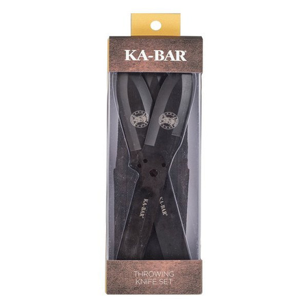 Ka-Bar 1121 - Zestaw noży do rzucania z pokrowcem (3 szt)