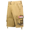 Bermudy Geographical Norway PASTEQUE EO MEN 063 beżowy męska (SX1425H/GNO-Beige)