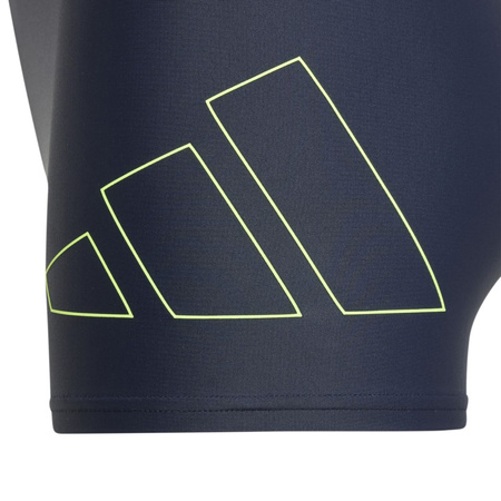 Spodenki kąpielowe dla chłopca adidas Performance Big Bars Swim granatowe (IT2693)