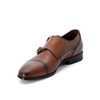 Wyprzedaż - Półbuty skórzane męskie Lloyd Mailand brązowe  10-137-02