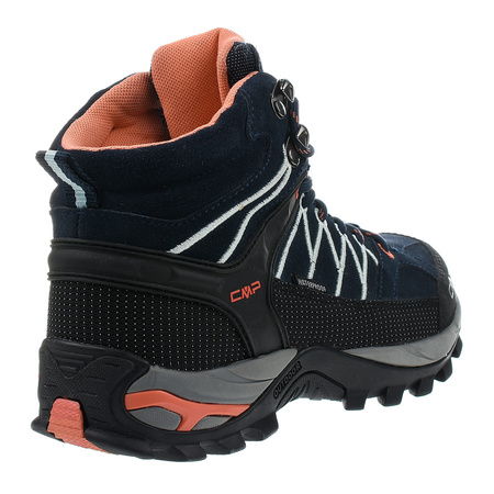 CMP RIGEL MID WMN TREKKING SHOE WP B.BLUE-GIADA-PEACH Dark Blue (3Q12946UG-92AD)