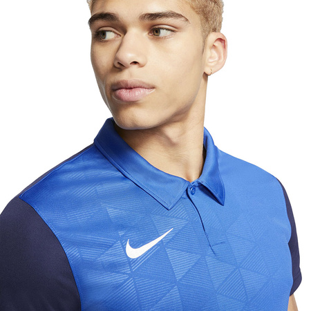 Koszulka męska Nike Trophy IV JSY SS niebieska (BV6725 463)