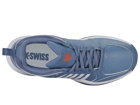 Męskie sneakersy K-Swiss COURT EXPRESS 2 HB INFINITY/WHITE/SCARLET IBIS-M (04429-087-M)