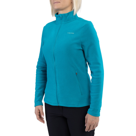 Wyprzedaż - Bluza polarowa damska Viking Tesero Lady turkusowy rozpinana trekkingowa (740/24/5658/7000)
