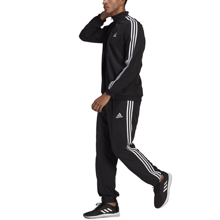 Dres męski adidas Essentials Tracksuit czarny (GK9950)