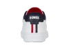 Męskie sneakersy K-Swiss COURT SHIELD II WHITE/PEACOAT/SAMBA RED-M (04412-983-M)