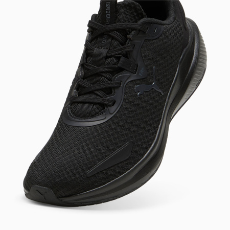 Buty sportowe męskie Puma Skyrocket Lite Alt Black Black przewiewne sneakersy czarne (380067-01)