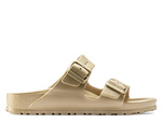 Klapki damskie BIRKENSTOCK ARIZONA EVA GLAMOUR GOLD z lekkiej pianki złote (1022465)