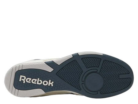 Sneakersy za kostkę męskie REEBOK BB 4000 II MID "VINTAGE CHALK" skórzane vintage beżowe (100032749)
