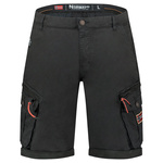 Bermudy Geographical Norway PARENTO BLACK DB MEN 317 czarny męska (SY1692H/GN-Black)