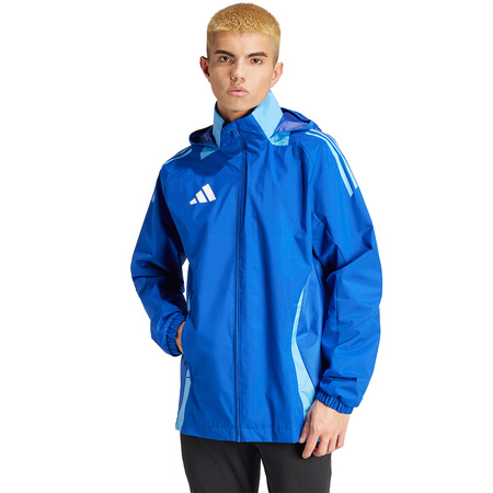 Kurtka męska adidas Tiro 24 Competition All-Weather niebieska (IR7561)