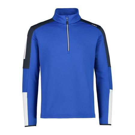 Bluza sportowa męska CMP Sweat zimowa półgolf niebieski (31E0447/N951)