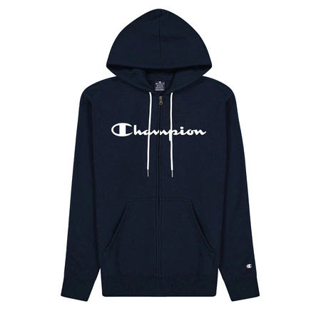 Wyprzedaż - Bluza z kapturem męska sportowa Champion granatowa (217929-BS501)