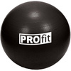 Piłka gimnastyczna PROfit 85cm czarna z pompką DK2102