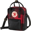 Torba na ramię Fjällräven Kånken Re-Wool Sling Red-Black (F23329-320-550)