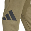 Spodnie męskie adidas Essentials Big Logo French Terry oliwkowe (JE8970)