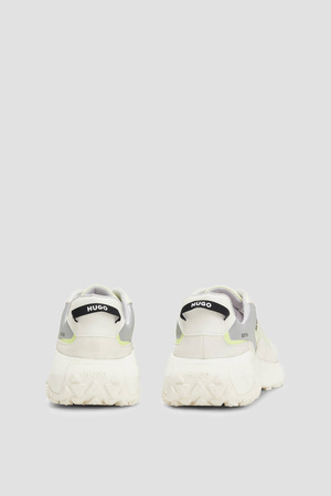Wyprzedaż - Buty sportowe męskie Hugo Boss sneakersy lifestyle żółte (50493048-741)