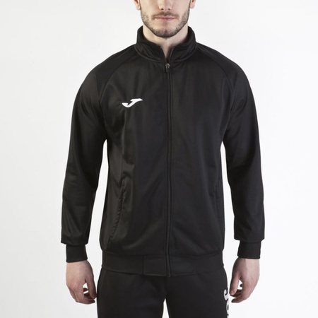 Bluza piłkarska męska Joma Combi sportowa rozpinana czarna (100086.100)