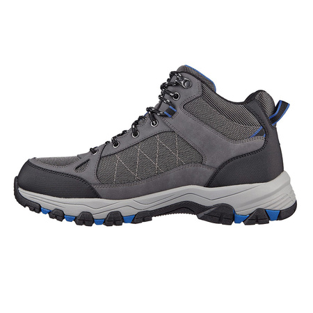 Buty trekkingowe męskie Skechers Selmen Melano sneakersy wodoodporne szare (204477-GRY)