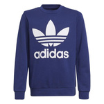 Bluza chłopięca Adidas Originals TREFOIL CREW niebieska (H37743)