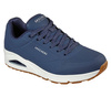Sneakersy męskie sportowe Skechers Uno Stand On Air amortyzacja niebieskie (52458-NVY)