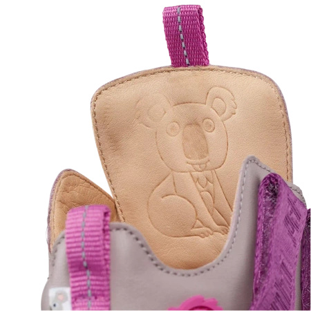 Buty dziecięce Affenzahn Halbschuh Leder Buddy Koala (00428-40076)