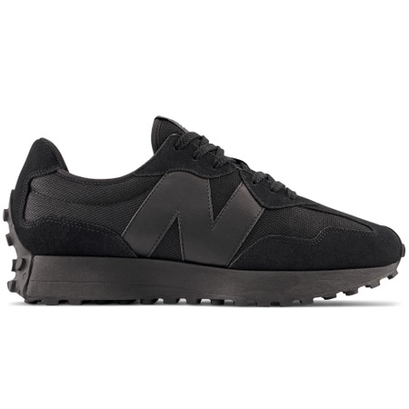 Sneakersy męskie New Balance 327 buty sportowe czarne skórzane (MS327CTB)
