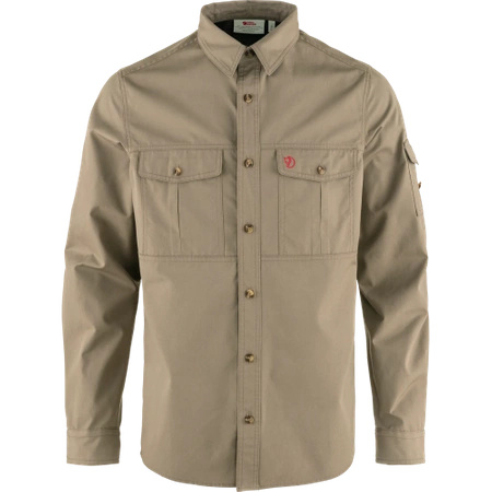 Koszula z długim rękawem męska Fjällräven Singi Trekking Shirt LS M Suede Brown (F81838-244)