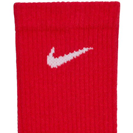 Skarpety Nike Everyday Plus Cushioned 3 pary czerwone  białe  granatowe (SX6888 996)