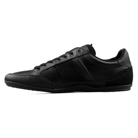 Sneakersy męskie czarne Lacoste Chaymon BL Leather (7-43CMA003502H)