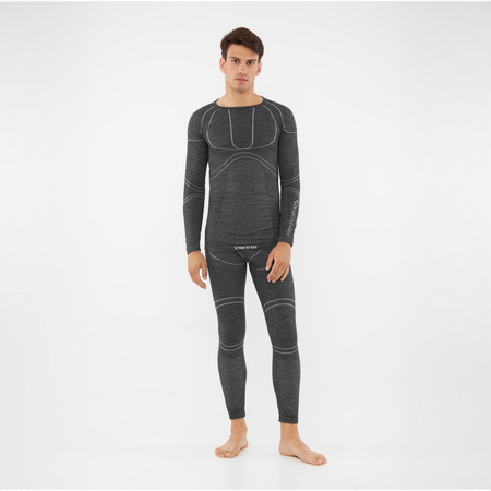 Bielizna męska VIKING Lan Pro Set Merino grafitowa (500/22/7575/0802)