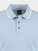 Koszulka Polo męska BOSS Parlay 190 AZZURRO regular fit niebieska (50494697-450)