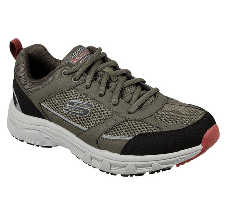 Skechers Relaxed Fit Oak Canyon Verketta buty sportowe zielone (51898-OLBK)