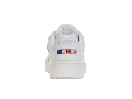 Wyprzedaż - Sneakersy męskie K-Swiss SI-18 Rival buty sportowe skórzane tenisówki białe (08531-101-M)