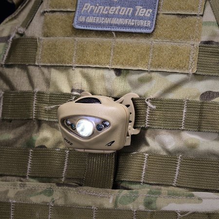 Princeton Tec - Latarka czołowa VIZZ TAC MPLS - TAN/ MultiCam (VIZZ-MPLS-MC)