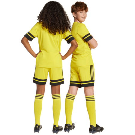 Spodenki dla dzieci adidas Squadra 25 żółte (JJ2421)