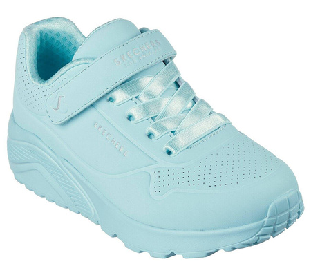 Buty sportowe dziecięce Skechers UNO LITE sneakersy na co dzień niebieskie (310451L-TURQ)