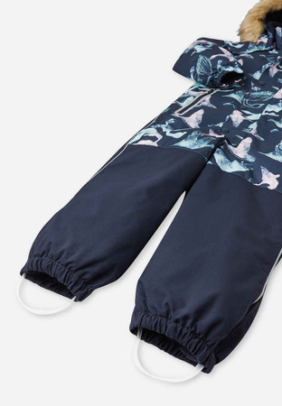 Kombinezon zimowy dziecięcy Reima Reimatec winter overall. Kipina Navy  Age 2 Kids Unisex wodoodporny granatowy  (5100040B-6981)