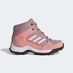 Buty trekkingowe dziecięce adidas Terrex HyperHiker K wysokie z elementami odblaskowymi różowe(GZ9214)