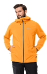 Wyprzedaż - Kurtka przeciwdeszczowa męska Jack Wolfskin HIGHEST PEAK JACKET M orange pop (1115131_3087)