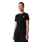 Koszulka The North Face W S/S SIMPLE DOME SLIM Czarny (NF0A87NHJK3)