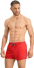 Wyprzedaż - Spodenki plażowe męskie kąpielowe Puma Swim Men Short Length Swim Shorts 1P czerwone (907658-02)