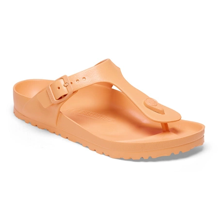 Japonki damskie/męskie Birkenstock Gizeh Essentials EVA Regular Papaya na szeroką stopę piankowe (1025599)