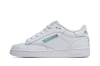 Buty sportowe męskie/damskie Reebok x Beams Club C Bulc Cloud White Glen skórzane zielone (100033747)