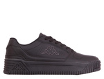 Sneakersy damskie KAPPA EMELA UNISEX SNEAKERS ze skóry syntetycznej czarne (243235-1111)