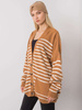 Camelowy sweter na guziki (FE-SW-3346.56P)