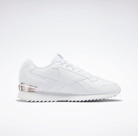 Wyprzedaż - Sneakersy damskie Reebok Glide Ripple buty sportowe skóra syntetyczna białe (100005967)