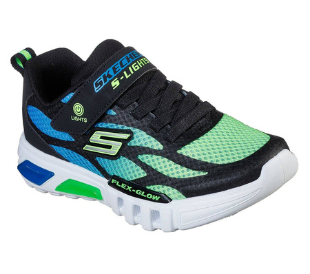Wyprzedaż - Buty dziecięce Skechers S Lights: Flex-Glow-Dezlo (400016L-BBLM)