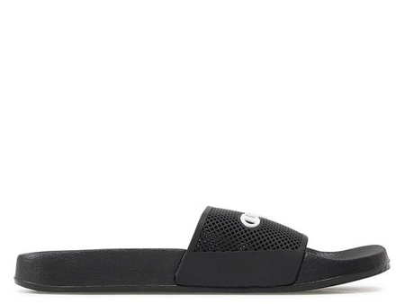 Klapki basenowe unisex Champion Legacy Daytona Slide antypoślizgowe wnętrze czarne (S21950KK001)